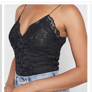 All Over Lace Thong Bodysuit